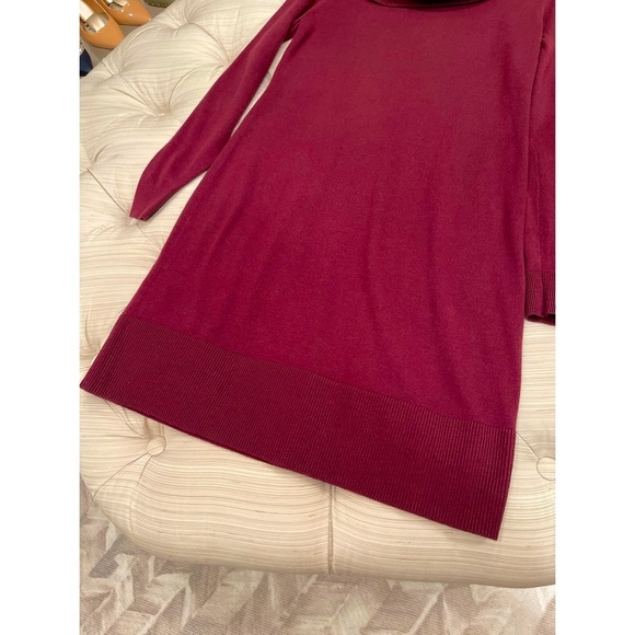 Loft Cowl Neck Sweater Dress - Picture 7 of 8